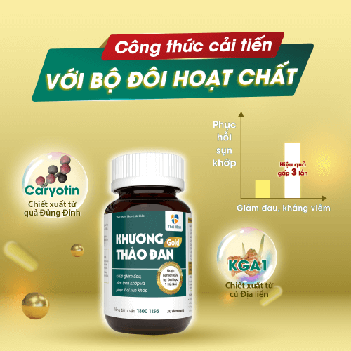 Khương Thảo Đan Gold Bổ Sung Chiết Xuất Đủng Đỉnh, Địa Liền – “Đánh Bay” Đau Nhức, Thoái Hoá Xương Khớp Vừa Đơn Giản Lại Hiệu Quả